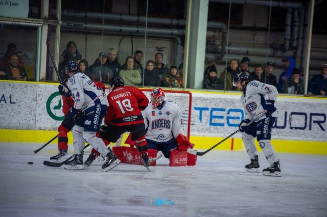 Photo hockey match Chamonix  - Angers  le 21/11/2025