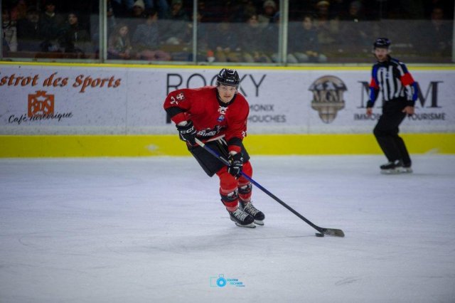 Photo hockey match Chamonix  - Angers  le 21/11/2025