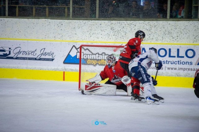 Photo hockey match Chamonix  - Angers  le 21/11/2025