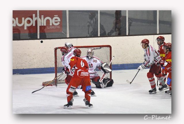 Photo hockey match Valence - Courbevoie  le 21/11/2009