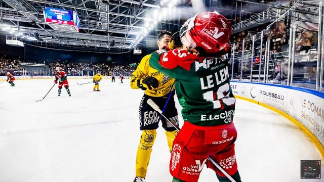 Photo hockey match Cergy-Pontoise - Rouen le 21/11/2025