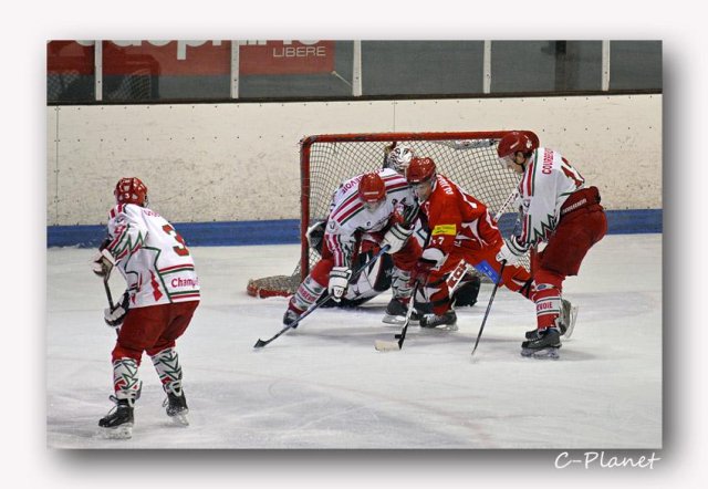 Photo hockey match Valence - Courbevoie  le 21/11/2009