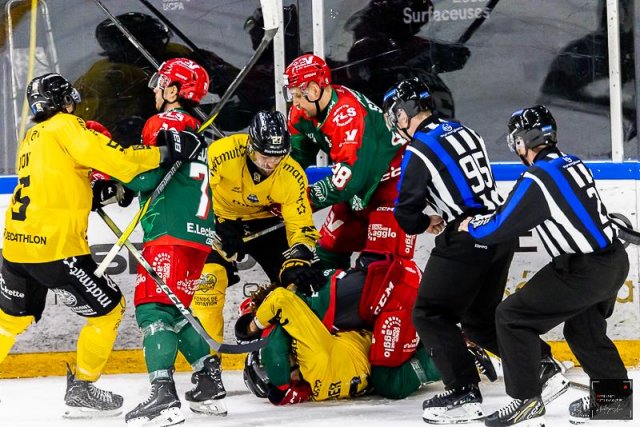 Photo hockey match Cergy-Pontoise - Rouen le 21/11/2025