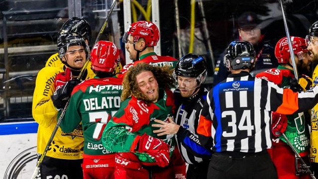 Photo hockey match Cergy-Pontoise - Rouen le 21/11/2025