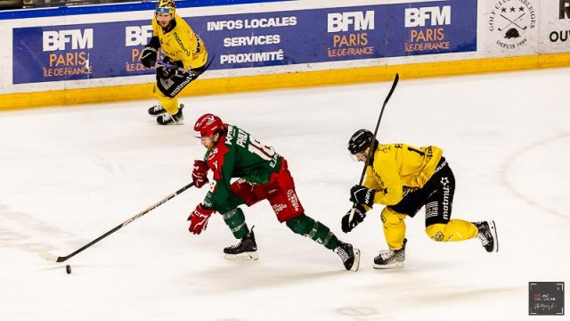 Photo hockey match Cergy-Pontoise - Rouen le 21/11/2025