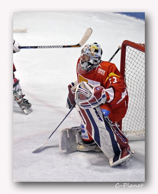 Photo hockey match Valence - Courbevoie  le 21/11/2009