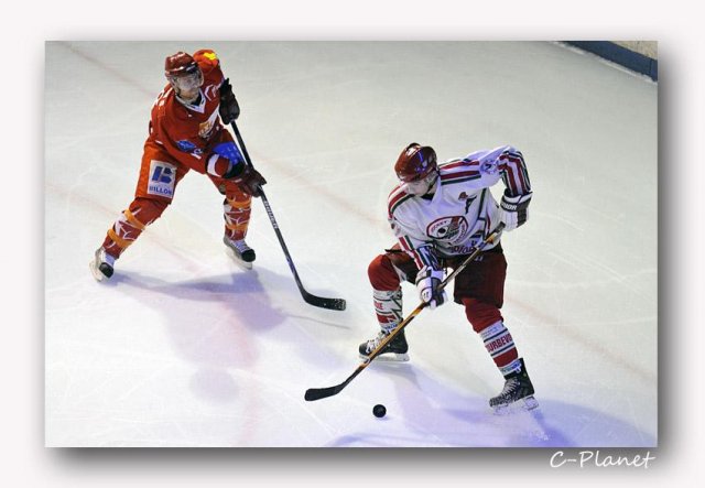 Photo hockey match Valence - Courbevoie  le 21/11/2009