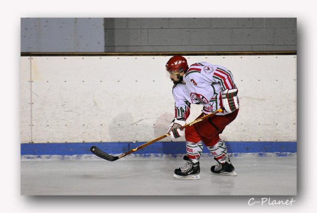 Photo hockey match Valence - Courbevoie  le 21/11/2009