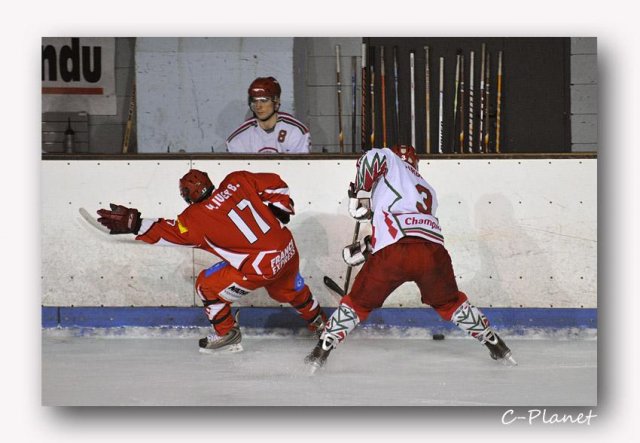 Photo hockey match Valence - Courbevoie  le 21/11/2009