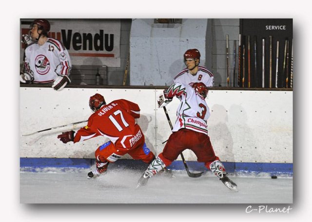Photo hockey match Valence - Courbevoie  le 21/11/2009