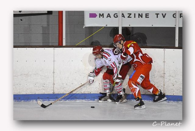 Photo hockey match Valence - Courbevoie  le 21/11/2009