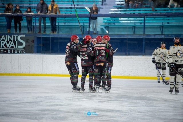 Photo hockey match Mont-Blanc - Strasbourg  le 22/11/2025