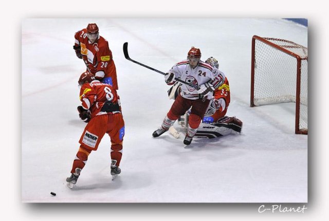 Photo hockey match Valence - Courbevoie  le 21/11/2009