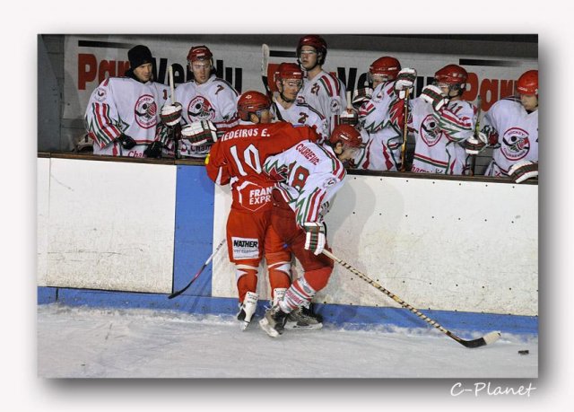 Photo hockey match Valence - Courbevoie  le 21/11/2009