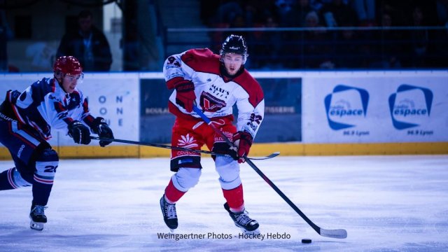 Photo hockey match Lyon - Valenciennes le 22/11/2025