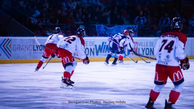 Photo hockey match Lyon - Valenciennes le 22/11/2025