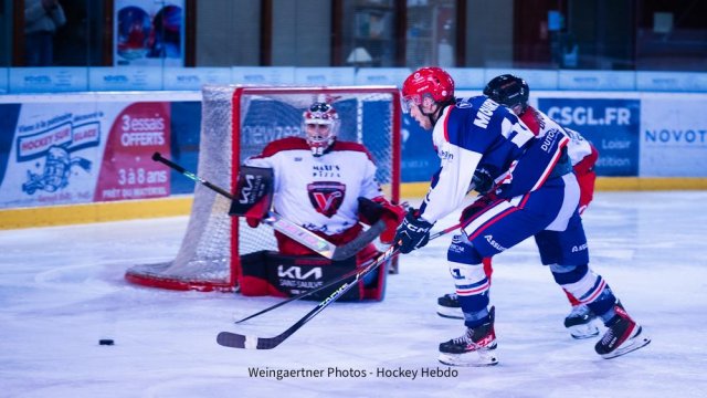 Photo hockey match Lyon - Valenciennes le 22/11/2025