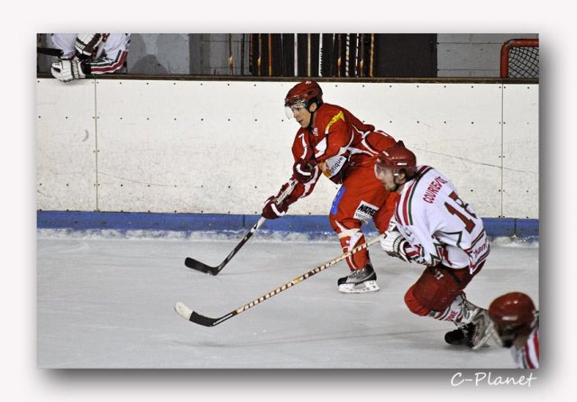 Photo hockey match Valence - Courbevoie  le 21/11/2009