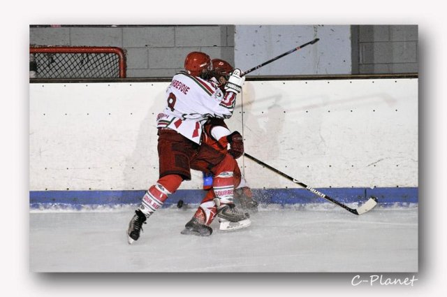 Photo hockey match Valence - Courbevoie  le 21/11/2009