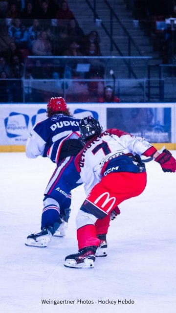 Photo hockey match Lyon - Valenciennes le 22/11/2025