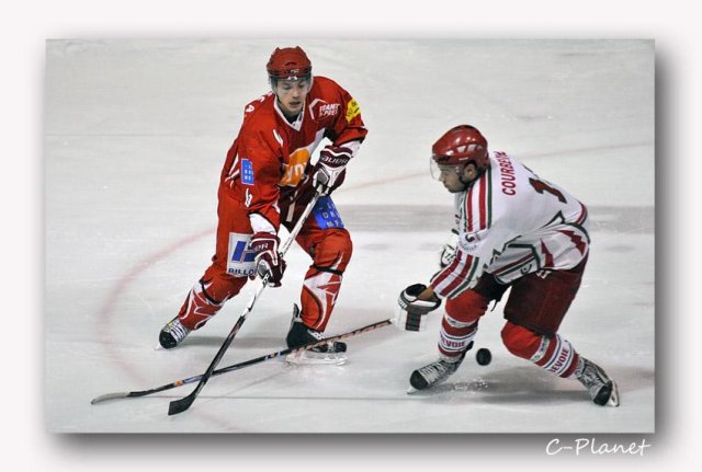 Photo hockey match Valence - Courbevoie  le 21/11/2009