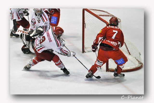 Photo hockey match Valence - Courbevoie  le 21/11/2009