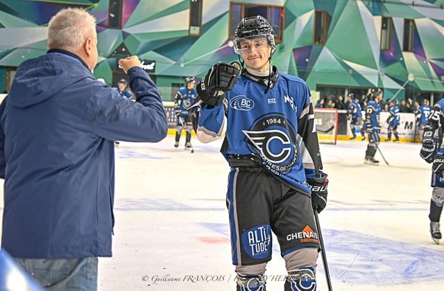 Photo hockey match Nantes - Cholet  le 22/11/2025