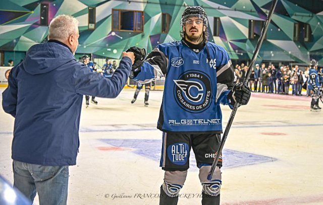 Photo hockey match Nantes - Cholet  le 22/11/2025