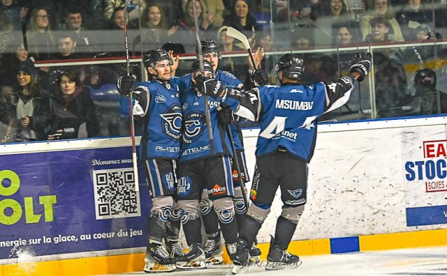 Photo hockey match Nantes - Cholet  le 22/11/2025