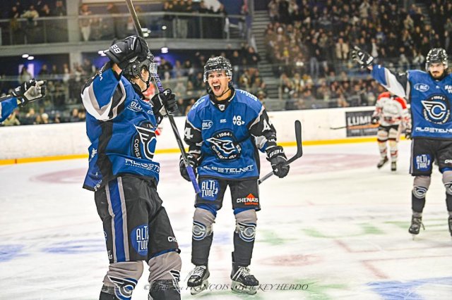 Photo hockey match Nantes - Cholet  le 22/11/2025
