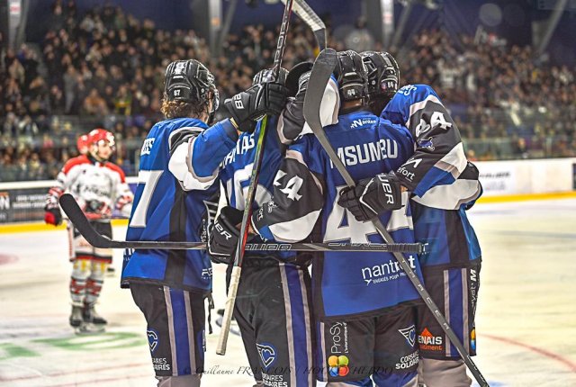 Photo hockey match Nantes - Cholet  le 22/11/2025