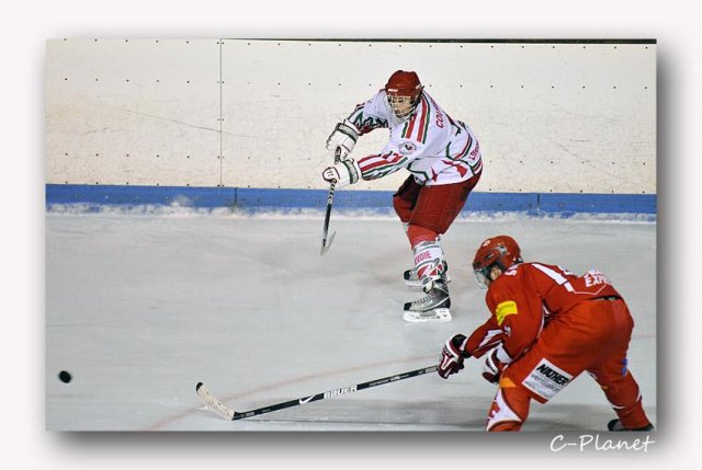 Photo hockey match Valence - Courbevoie  le 21/11/2009