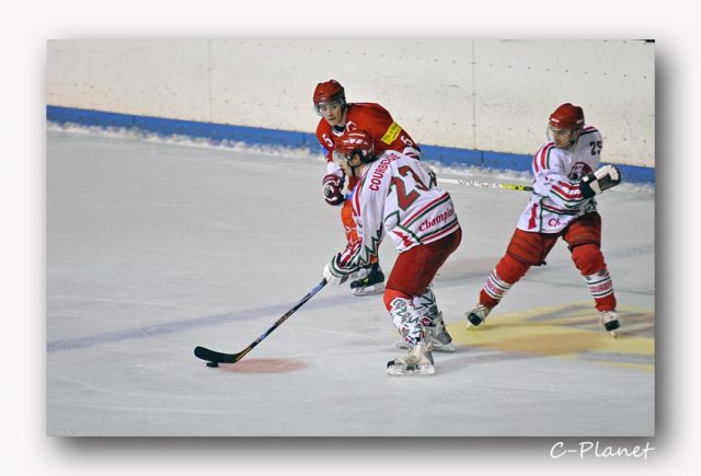 Photo hockey match Valence - Courbevoie  le 21/11/2009