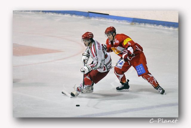 Photo hockey match Valence - Courbevoie  le 21/11/2009