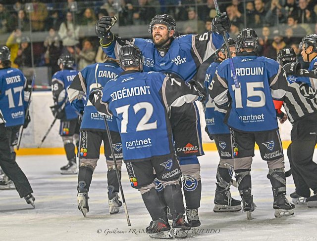 Photo hockey match Nantes - Cholet  le 22/11/2025