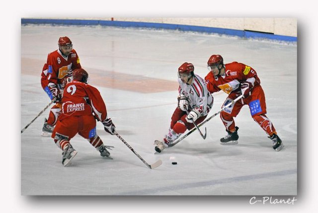 Photo hockey match Valence - Courbevoie  le 21/11/2009