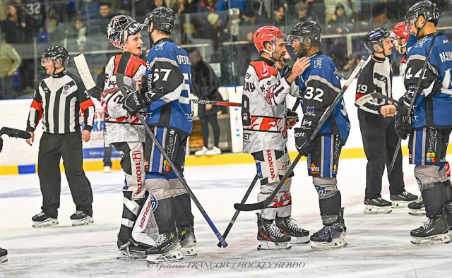 Photo hockey match Nantes - Cholet  le 22/11/2025