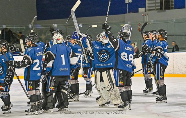 Photo hockey match Nantes - Cholet  le 22/11/2025