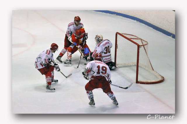 Photo hockey match Valence - Courbevoie  le 21/11/2009