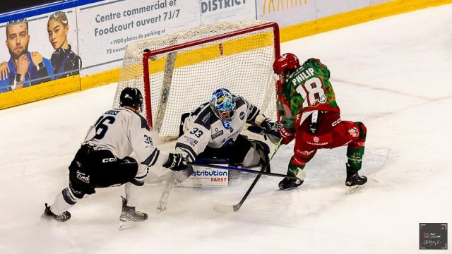 Photo hockey match Cergy-Pontoise - Marseille le 23/11/2025