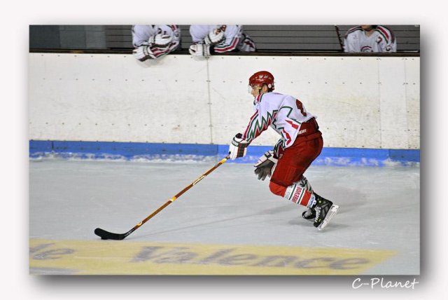 Photo hockey match Valence - Courbevoie  le 21/11/2009