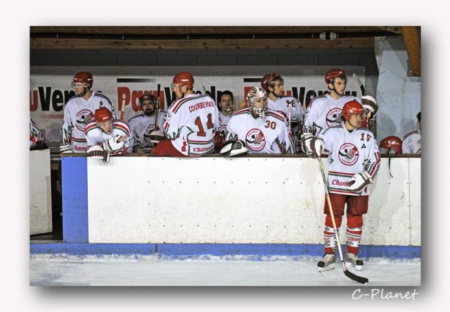 Photo hockey match Valence - Courbevoie  le 21/11/2009
