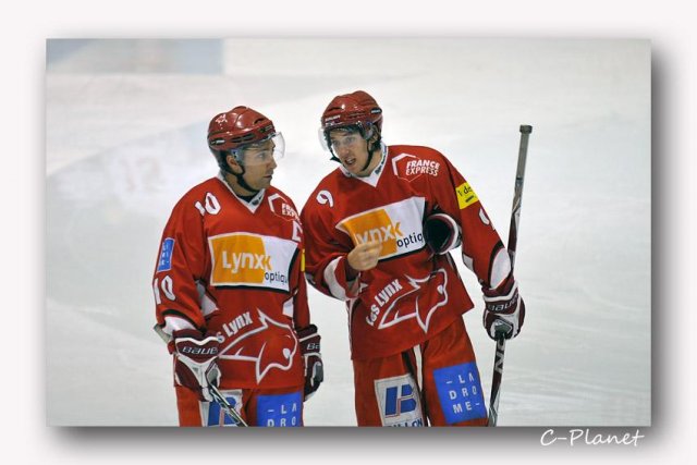 Photo hockey match Valence - Courbevoie  le 21/11/2009