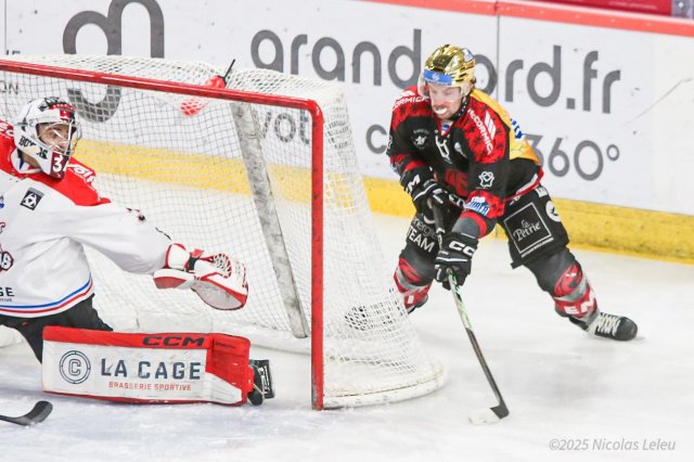 Photo hockey match Amiens  - Bordeaux le 21/11/2025