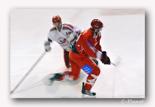 Photo hockey match Valence - Courbevoie  le 21/11/2009