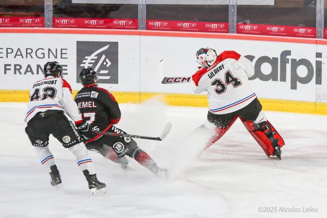 Photo hockey match Amiens  - Bordeaux le 21/11/2025
