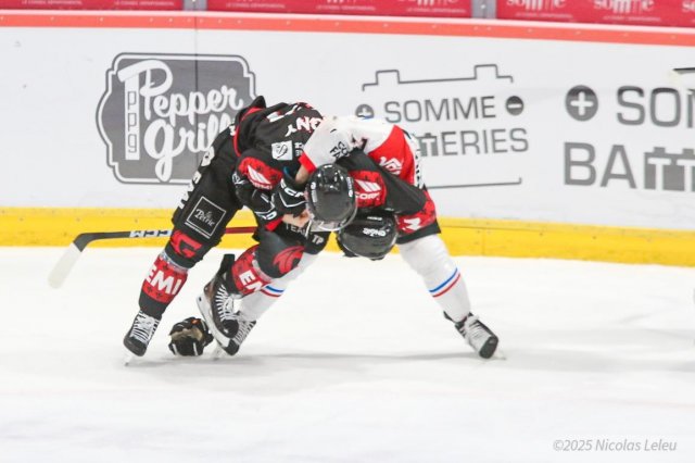Photo hockey match Amiens  - Bordeaux le 21/11/2025