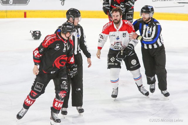 Photo hockey match Amiens  - Bordeaux le 21/11/2025