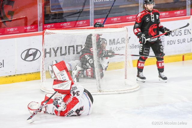 Photo hockey match Amiens  - Bordeaux le 21/11/2025