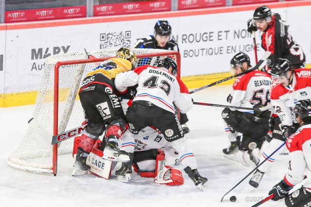 Photo hockey match Amiens  - Bordeaux le 21/11/2025